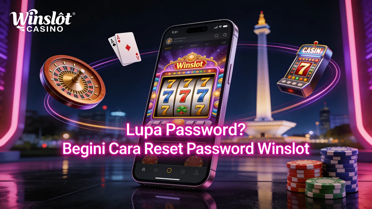 Lupa Password? Begini Cara Reset Password Winslot untuk pemain di Indonesia